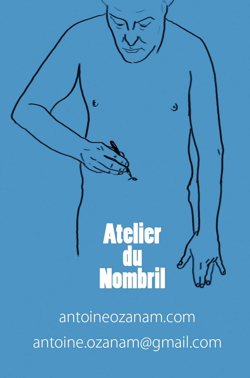 Carte de contact - Atelier du Nombril